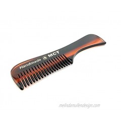 G.B.S MCT Handmade Fine Toothed Beard Mustache Comb Unbreakable Fine Toothed hair comb and Moustache Pocket Comb Portable Pocket Size for Hair Grooming anywhere anytime Saw-Cut & Hand Polished