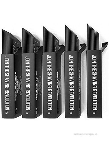 50 Count Double Edge Razor Blades Men's Safety Razor Blades for Shaving Platinum Japanese Stainless Steel Double Razor Shaving Blades for Men for a Smooth Precise and Clean Shave