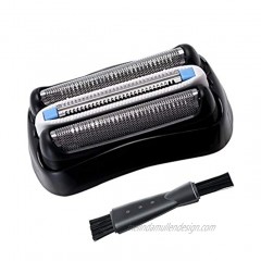 32B Foil & Cutter Shaver Replacement Part for Braun Series 3 Shaver Foil Cartridge Cassette Head Compatible with Braun series 3 301S 310S 320S 330S 340S 360S 380S 3000S 3020S 3040S 3080S