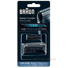 Braun 10B Replacement Foil & Cutter Cassette Multi Black BLS Combi Pack