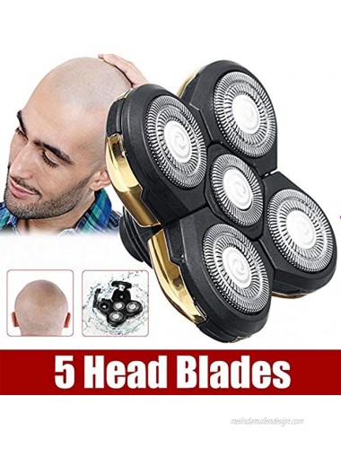 EKDJKK 5 Head Shaver Replacement Shaver Replacement Heads Easy Install Electric Razor Replacement Beard Cutter Replacement Blade