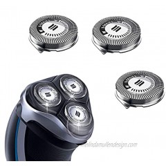Mbaoluo HQ8 Replacement Heads For Philips 7310XL 7315XL 7325XL 7340XL 7345XL 7350XLElectric Shaver Heads （3 Packs）