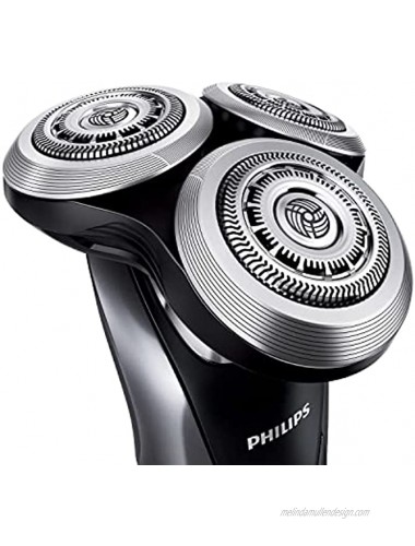 Philips Norelco SH90 Replacement Head for Series 8000; S8950 & Series 9000; S9311 S9321 S9511 S9531 & S9721 Electric Shavers + Double Ended Shaver Brush + HeroFiber Ultra Gentle Cleaning Cloth