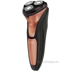 Areti Tokyo Electric Razor for Men Wet and Dry Waterproof Razor Cordless 3D Rotary Shaver with PopUp Trimmer fc5203-1A-NAM