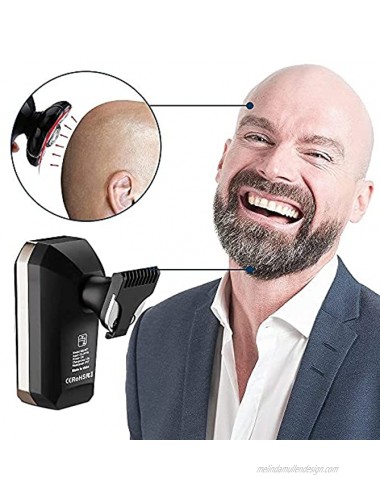Head Shaver YBLNTEK Electric Razor for Bald Men Grooming Kit Upgrade 5 in 1 Six-Head Shaver for Beard or Bald Head with Nose Hair Trimmer IPX7 Waterproof Cordless and Rechargeable
