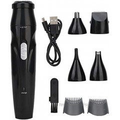 Electric Shaver for Men 5-in-1 Electric Hair Clipper USB Charging Hair Cutter Nose Hair Clipper Portable Face Shaver Eyebrow Trimmer for Husband Dad