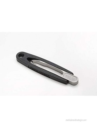 PockeTweez model 'tweez too' precise EDC stainless steel sliver splinter hair tick removal keychain slant tip