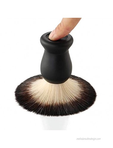 Aethland Shaving Brush Set for Men Include 100g Shaving soap Hair Shaving Brush with Solid Wood Handle and Dia 3.1 inches Stainless Steel Shaving Bowl Shaving Stand Wet Shaving