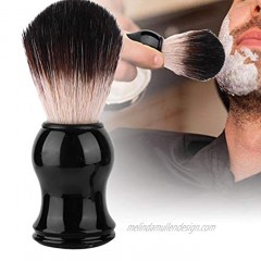 Lightweight Beard Cleaning Brush Beard Shaving Brush for Beauty for Hair Styling Nylon imitation black fourway