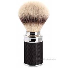 MÜHLE Traditional Silvertip Fibre Shaving Brush Black
