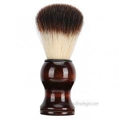 Portable Beard Brush Foaming Shaving Brush Men Grooming Tool Synthetic Shave Brush for Shaving Cream Lather