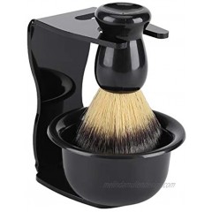 Shaving Brush Kit 3 in 1 Shaving Brush + Stand Holder + Bowl Set Shaving Set for Men Gift