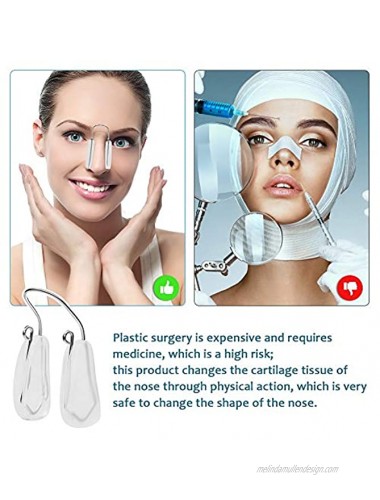 FERNIDA Nose Up Lifting Magic Clip Nose Shaper for Wide Noses Beauty Nose Slimmer Device Pain Free High Up Tool