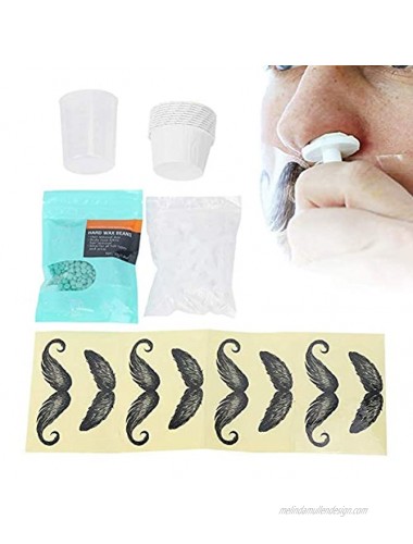 Nose Hair Removal Kit Nose Wax Kit for Men and Women Nose Hair Removal Wax Nasal Eyebrow Hairs Men Women Painless Effective Safe Quick Tools Home Use