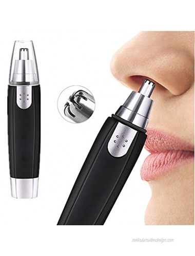 Nose Hair Trimmer Nasal trimmers for man and woman,Ear and Nose Hair Trimmer Clipper Scissors,Battery Operated Easy Cleansing