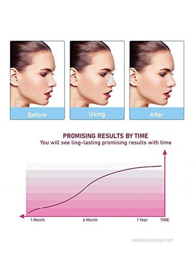 Nose Shaper Lifter Clip Pain-Free Soft Nose Bridge Straightener Corrector Slimming Rhinoplasty Device Silicone Nose Beauty Up Lifting for Wide Nose Low Nose Curved Nose Big Nose