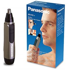 Panasonic ER-412 Water Washable Nose Ear Hair Trimmer Black