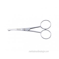 Solingen Professional | Rounded Tip Scissors | Inox I Multipurpose Best for Nose & Eyebrows & Ear & Beard & Mustache I Made In Germany