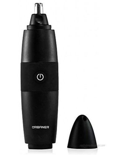 URBANER Ear and Nose Hair Electric Trimmer Shaver Clipper for Men Professional Waterproof Washable Cordless Portable Small grooming tool MB-061