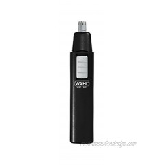 Wahl 5567-500 Ear Nose and Brow Wet Dry Battery Trimmer Black