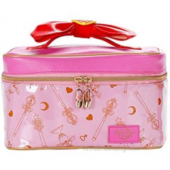 Sailor Moon Makeup Bag Portable Travel Cosmetics Storage Case Leather Makeup Organizer Gift for Girls Women