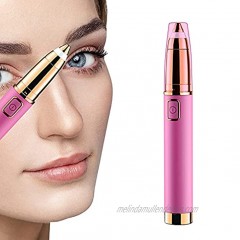 Eyebrow Razors For Women For Face Lips Nose Eyebrow Trimmer Painless-Precision Eyebrow Hair Shaper Hair Removal for Women Men,Pink