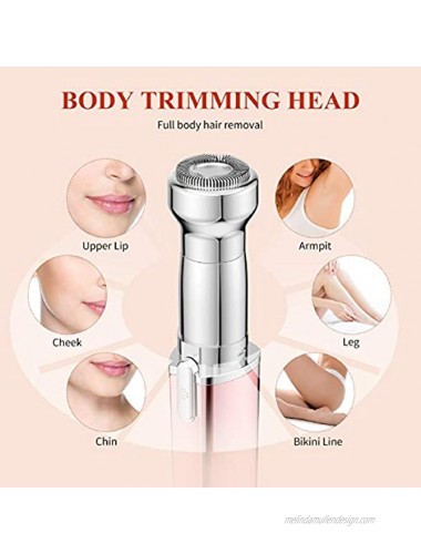 Eyebrow Trimmer ANCED Facial Hair Remover Eyebrow Razor Hair Removal for Women use on Eyebrow Upper and Lower Lip Nose Cheeks Chin Neck and Bikini