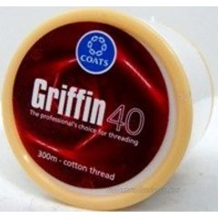 Griffin40 Eyebrow Thread 300m 100% cotton by Bombay Collections