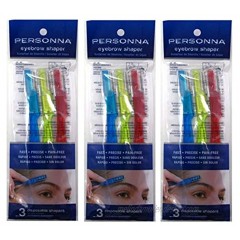 Personna Eyebrow Shaper For Men And Women 3 Ea Pack of 3