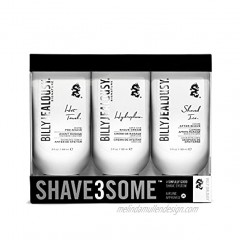 Billy Jealous Shave3some Travel-Size Shave Trio Kit