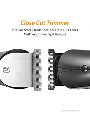 iMounTEK All-in-1 Multi Grooming Kit for Men Cordless Rechargeable Electric Hair Clippers Beard & Mustache Trimmer Nose Ear Facial Hair Trimmer Electric Shaver & Hair Cutting Kit with Guide Combs