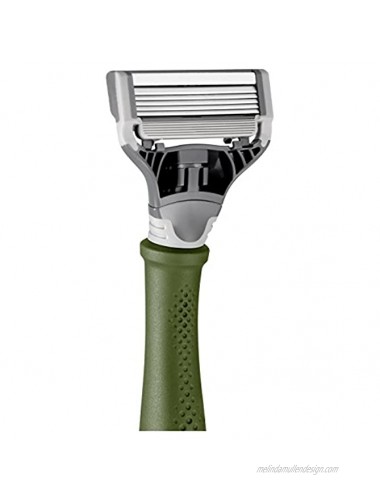 Men's Razor with 2 Razor Blades Forest Green By Harry's