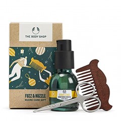 The Body Shop Fuzz & Nuzzle Beard Care & Men's Grooming Gift Set Vegan