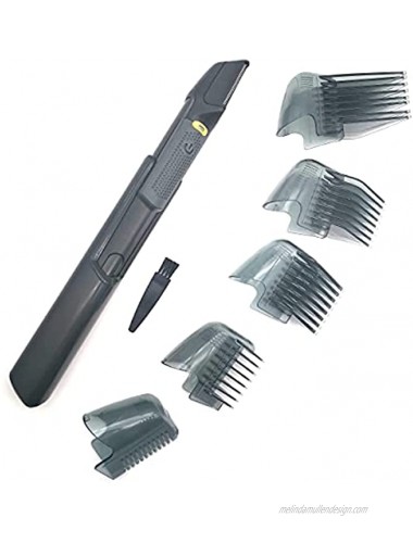 Titanium Trim Hair Cutting Tool Home Haircut and Body Groomer Body Shaver and Groomer Battery Not Included