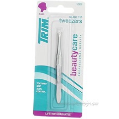 Trim Professional Quality Slant Tip Tweezers #52900 6 Tweezers