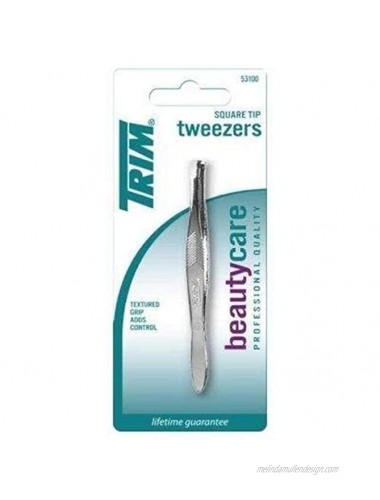 Trim Tweezr Square Size Ea Trim Square Tip Tweezers 53100 1ct