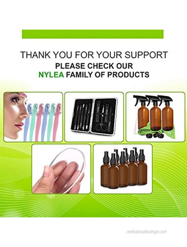 6 Pack Nylea Eyebrow Razor Trimmer [Extra Precision] Disposable Facial Hair Shaper Remover Dermaplaning Dermaplane Shaving Tool Facial Shave Shaver with Precision Cover for Men & Women