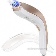 Baniful Hair Removal Device 999,999 Flashes Sapphire Permanent Hair Remover Freezing Point 5 Levels Hair Removal Device for Women Bikini Line Face Underarms and Legs at Home