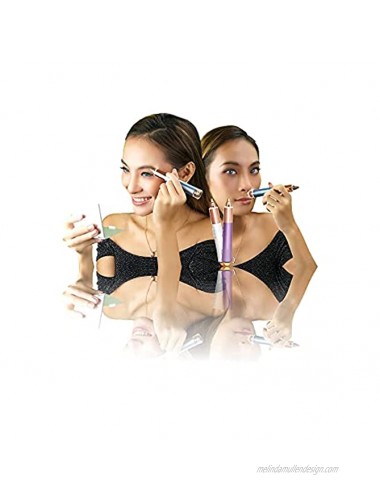 iMusthav Dual Function Brow & Facial Hair Remover USB rechargeable. Precision “pencil-tip” 18K gold plated heads 360-degree LED light. All your facial hair removal needs in one unit Amethyst