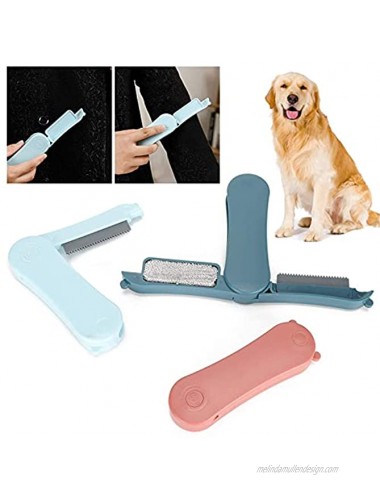 LeXiangLANGood 3PCS Pet Hair Removal Brush Dog and Cat Hair Remover Double-sided Fluff Brush Can Remove Cat and Dog Hair from Clothes Furniture Car Clothes