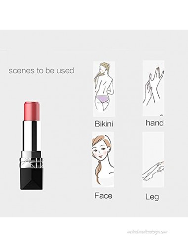 Smart Hidden Touch Hair Removal for Women Portable Painless Ladies Electric Razors Facial Hair Removers Epilator for Face Lip Body Chin Legs and Cheek Hair Groomer Tools Shaver Products Mirror black