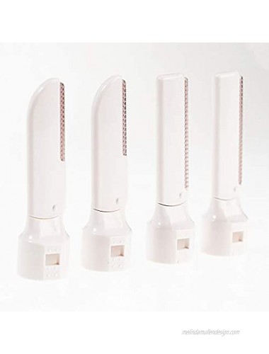About Face Sonic Beauty-Wand Refill Blades for Exfoliating 4 Pack – Includes 2 Facial Blades & 2 Brow Blades