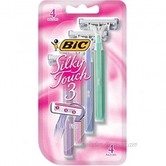 Bic Comfort 3 Triple Blade Shavers For Women With Sensitive Skin 4-Count