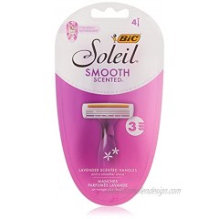 BIC Soleil Twilight Women's 3-Blade Disposable Razor 4 Count Package May Vary