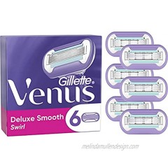 Gillette Venus Swirl Razor Blades Pack of 6