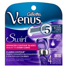 Gillette Venus Womens Swirl 4-Cartridges 2 Pack
