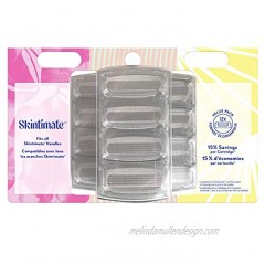 Skintimate 4-Blade Razor Refill Cartridges with Aloe and Vitamin E 12 Count