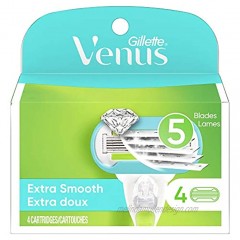 Venus Extra Smooth Women's Razor Blade 4 Refills