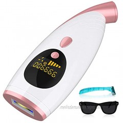 At Home Laser Hair Removal for Women and Men Upgraded to 999,900 Flashes IPL Permanent Hair Removal Painless Hair Remover Device for Whole Body