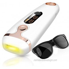 Hair Removal for Women and Men IPL Permanent Hair Remover Technology 999,999 Flashes Automatic Hair Remover for Face Arms Legs Bikini Area and Whole Body
